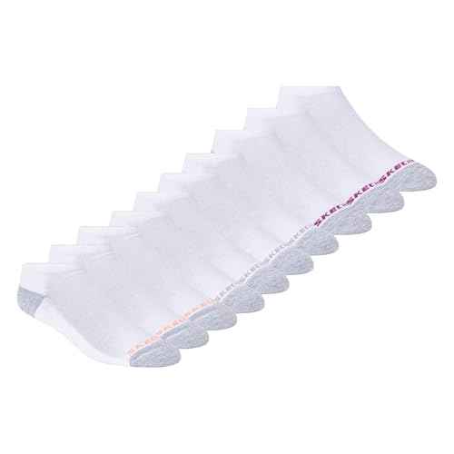 Skechers Women's 10 Pack No Show Socks