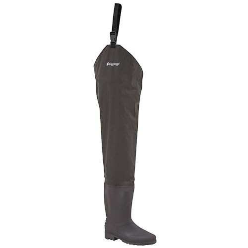 FROGG TOGGS Rana II Waterproof PVC Fishing Bootfoot Hip Wader for Fishing