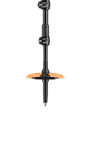 LEKI Sherpa Lite Aluminum Adjustable Lightweight Ski Poles for Backcountry Skiing & Snowboarding