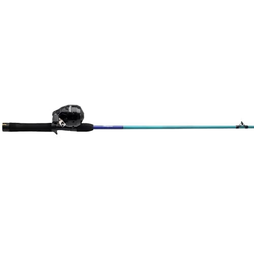 Shakespeare Catch More Fish Spincast Reel and Fishing Rod Combo with Kit