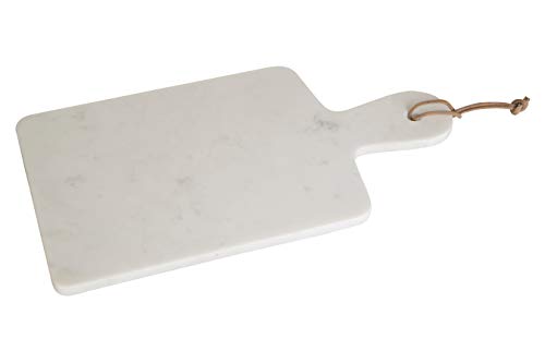 Premier Housewares Rectangular, Marble, Off-White Paddle Board, H2 x W46 x D27cm