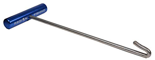 Heavy Duty Saltwater Fish Hook Remover | Aluminum and Stainless Steel Dehooker | 10" Long