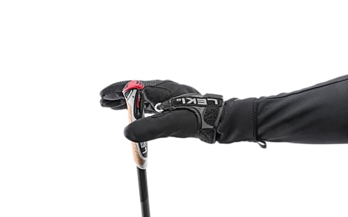 LEKI XTA 5.5 Lightweight Aluminum Cross-Country Ski Poles for Nordic Skiing