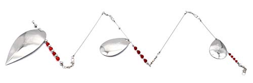 Sebago Trolling Rig for Fishing Freshwater Lakes - 11" or 25" with Detachable Links. Gold or Nickel by AL's Goldfish Lure ...