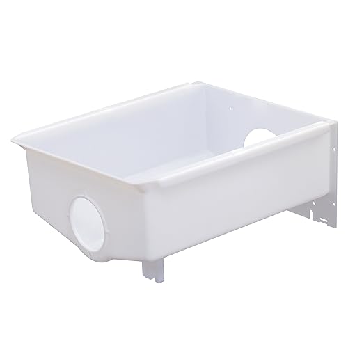W10670845 AP6023698 Ice Maker Replacement Parts Refrigerator Ice Bucket Compatible with Whirlpool, Kenmore, kitchenaid, Am...
