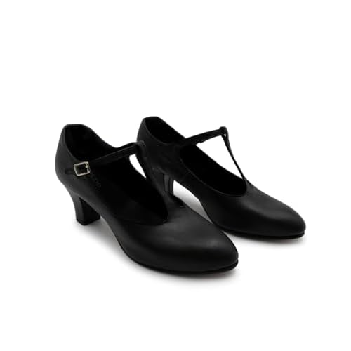 Capezio Womens Jr. Footlight T-Strap