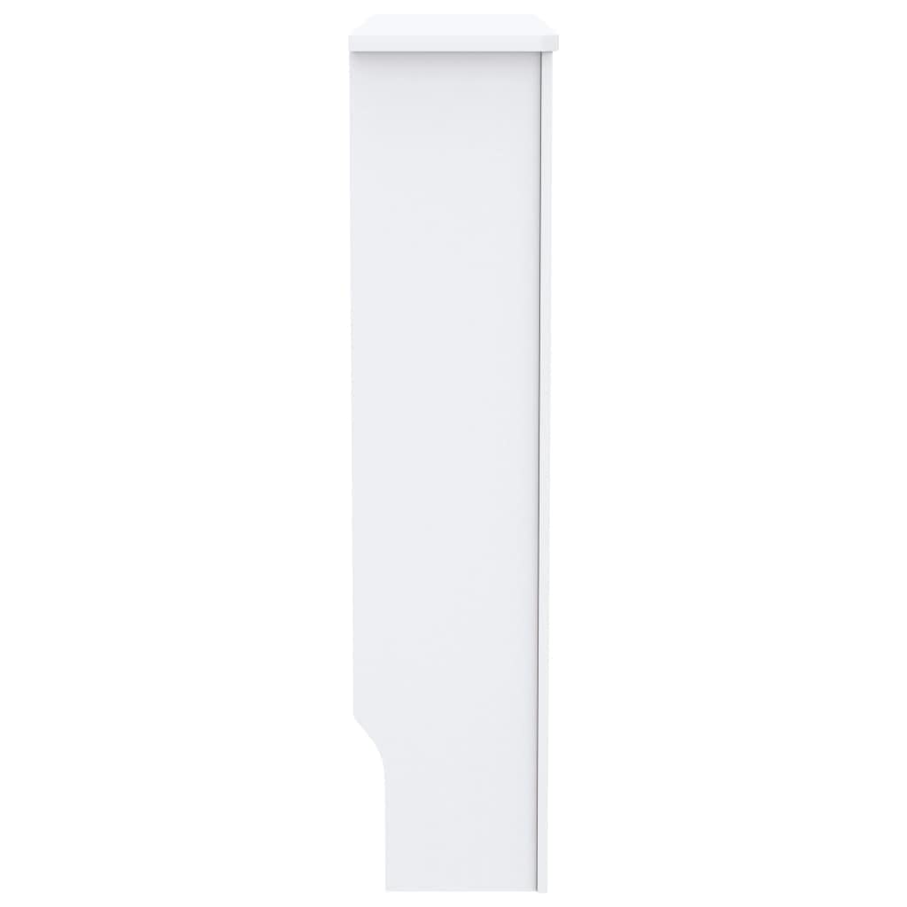 GOLINPEILO White Radiator Cover MDF Heating Radiator Cabinet Living Room Furniture Decor, 30.7" x 7.5" x 32.1", Mesh Design