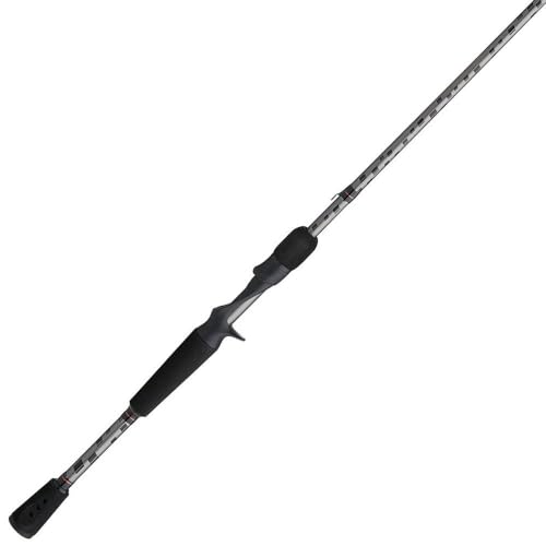 Abu Garcia Vengeance Casting Fishing Rod, 1-Piece Graphite Fishing Rod for Freshwater or Saltwater Fishing, Shock Absorbin...