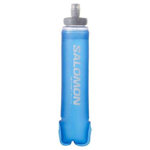 Salomon Soft Flask 500 ml / 17 Ounce Hydration Accessory - Clear Blue