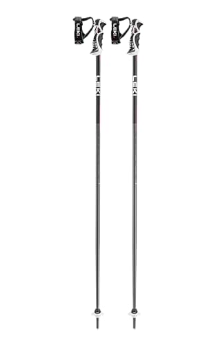 LEKI Bold Lite S Lightweight Aluminum Ski Poles for Alpine Skiing