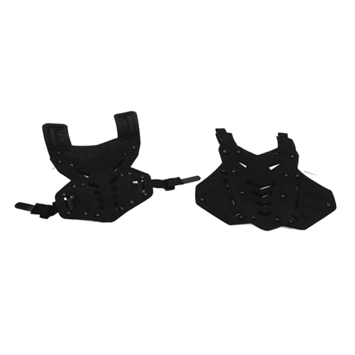 Motorcycle Riding Vest Body Protector, Shockproof Breathable Chest Back Guard For Outdoor Sports, Black Riding Safety Gear