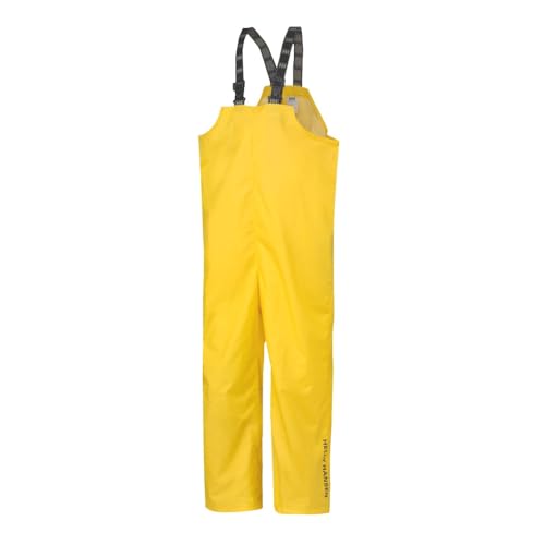 Helly-Hansen Mandal Waterproof Bib Overalls - PVC Rain Gear for Men - Fishing Pants for Men - Heavy-Duty Work Overalls