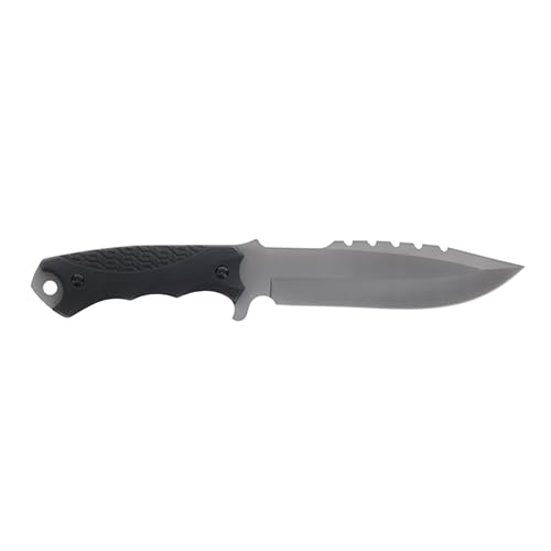 Schrade Delta Class Extreme Survival Fixed Blade 10.75in with 6in AUS-10 Steel Blade and Non-Slip Grip for Camping and Bus...