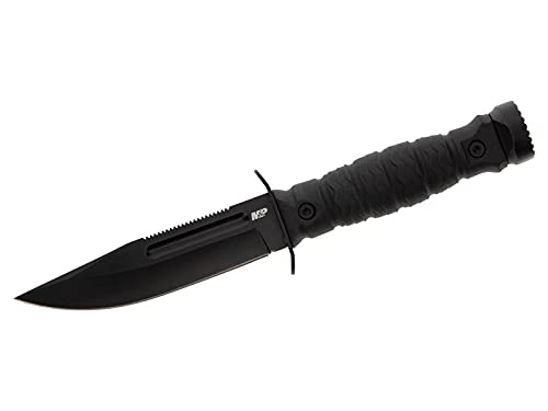 Smith & Wesson M&P Special Ops Survival Knives with Full-Tang Construction, 5"-7", Black Oxide Coated Stainless Steel Blad...