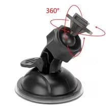 Car Holder for Mobile Phone Stand Camera Dashboard Windshield Suction Mount Driving Recorder Bracket Rotating