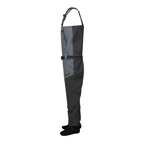 BRIVER MAX COMFORT Breathable Waterproof Chest StockingFoot Chest Wader for Fishing, Hunting, Kayaking