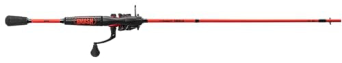Lew's MACH Smash Spinning Reel and Fishing Rod Combo, Premium IM6 Graphite Blank Fishing Rod, Right or Left-Hand Retrieve,...