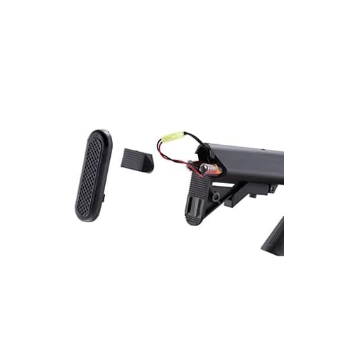 Lancer Tactical Nimh Airsoft Battery Compatible with AEG Airsoft Gun (9.6V, 1600 mAh Nunchuck)