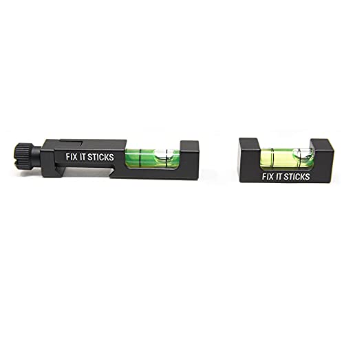 Fix It Sticks Set of Bubble Levels/Scope Jack - Scope Leveling Tools