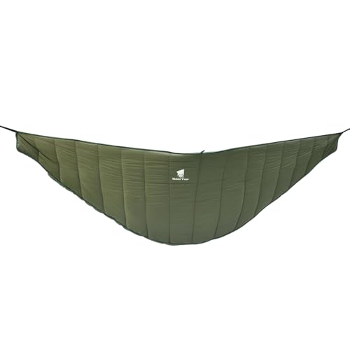 GEERTOP Ultralight Double Hammock Underquilt Full Length Warm Camping Quilt All Season for Outdoor Backpacking Hiking Travel