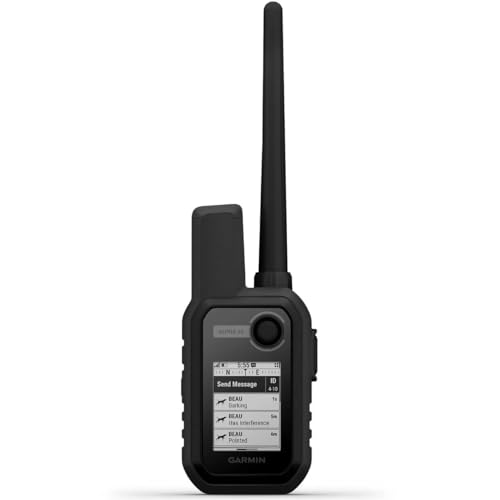 Garmin Alpha 10 Handheld, Compact Tracking and Training Handheld, Use On Its Own or with Smartphone/Garmin Dog Tracking De...