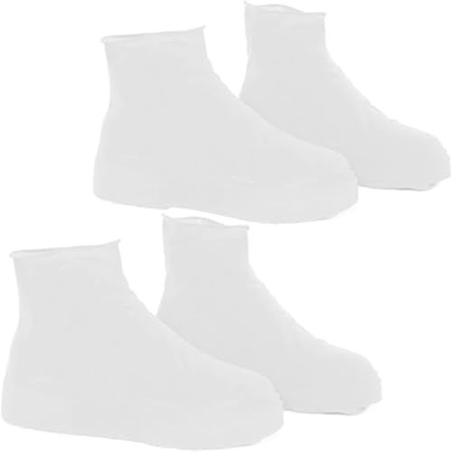Waterproof Shoe Covers, Elastic and Reusable Shoe Protector for Rain and Wet Weather, Universal Size Fits Shoes Size 40-4...