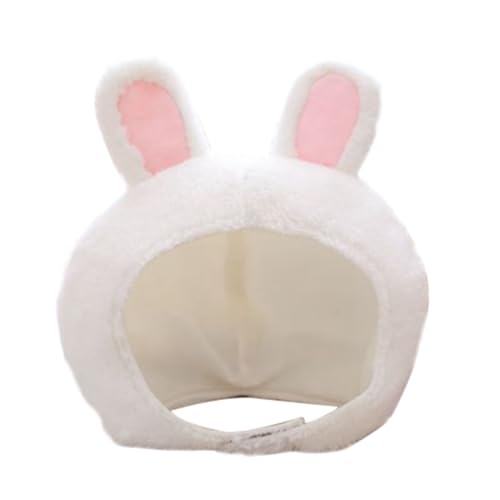 ibasenice Rabbit Headband Hat with Bunny Ears Soft Lightweight Adjustable Headwear for Party Costume and Casual Wear 11.8 ...