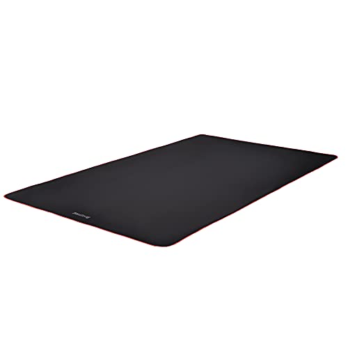 steelway Exercise Mat for AB Roller AB Mat Thin of Large, Picnic Blanket Waterproof, Black Long Foldable Workout Oxford Po...