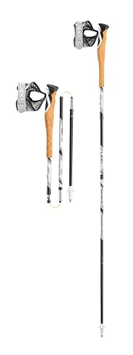 LEKI Cross Trail FX.One Superlite Carbon Collapsible Lightweight Trekking Poles for Hiking & Trail Running