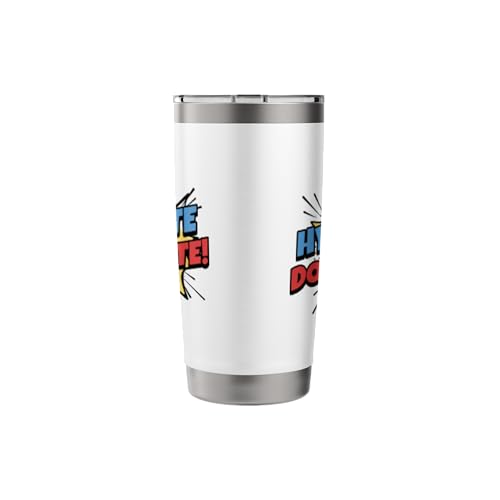 Hydrate & Dominate Rugged Ready for Athletes & Adventurers Stainless Steel Insulated Tumbler
