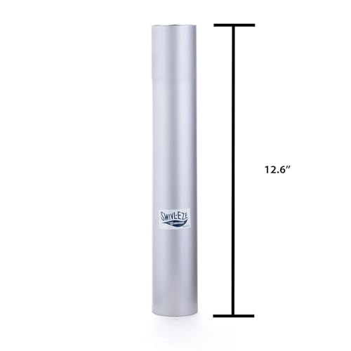 Attwood 238613-3 Fixed Height 12.6" Seat Extension Post for 13" 238 Series Seat Pedestal Assembly.
