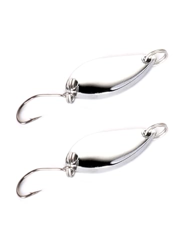 5 Pcs Fishing Lures 0.18Oz Fishing Spoons for Lakes, Rivers, Ocean Fishing