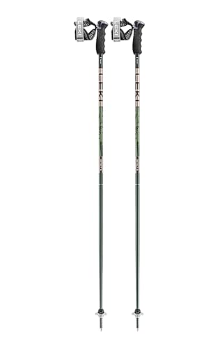 LEKI Detect S Lightweight Aluminum Ski Poles for Downhill Skiing