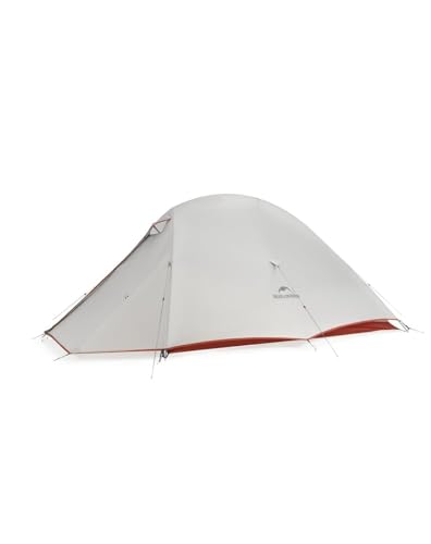 Naturehike Cloud up Pro Camping Tent, 1/2/3 Person Ultralight Hiking Tent, Waterproof Backpacking Tent for One Man, Free S...