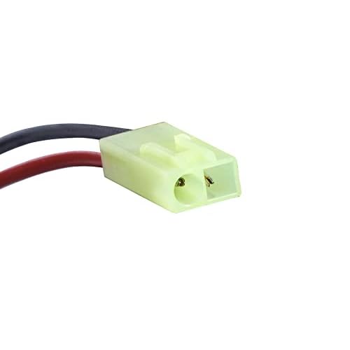 Lancer Tactical Nimh Airsoft Battery Compatible with AEG Airsoft Gun (9.6V, 1600 mAh Nunchuck)