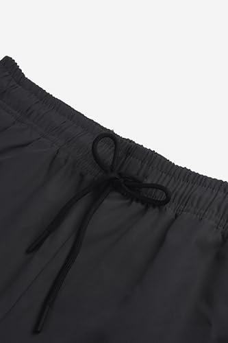 Men's Casual Cargo Pants - Lightweight Elastic Waist with Pockets Hiking Outdoor