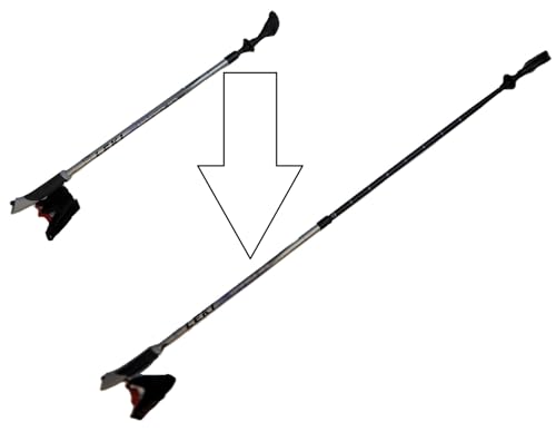 LEKI Nordic Walking Vario Junior HTS 5.5 Series with Adjustable Length