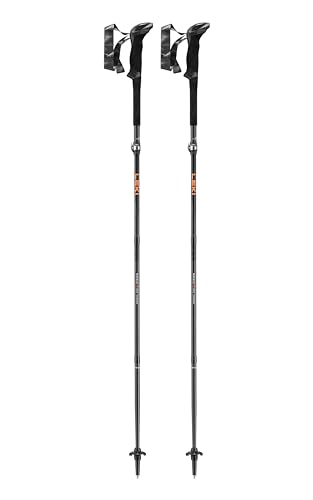 LEKI Makalu FX.One Carbon Adjustable Lightweight Walking Poles for Trekking & Hiking