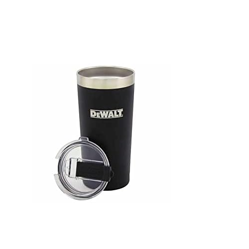 DEWALT Stainless Steel Tumbler, Black, 20 Ounce