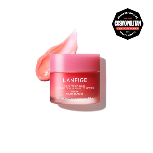 LANEIGE Lip Sleeping Mask: Nourish, Hydrate, Vitamin C, Murumuru & Shea Butter, Antioxidants, Flaky, Dry Lips