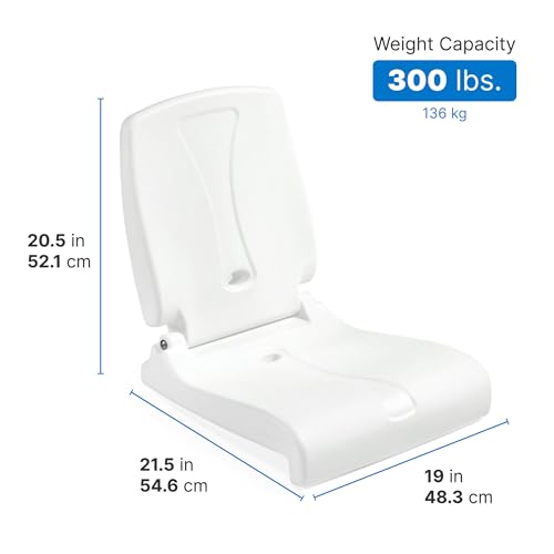 Step2 Foldable Adult Flip Seat, Portable Outdoor Chair for Poolside, Tailgating, Camping, Picnic Chair, Provides Back Supp...