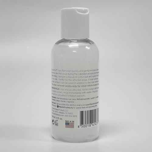 Godefroy Stain Remover For Hair Color, Hair Dye, Eyebrow and Eyelash Enhancer - Remove Unwanted Stains From the Hair or Skin, Infused with Aloe Vera (4 Ounce, 40 Applications)