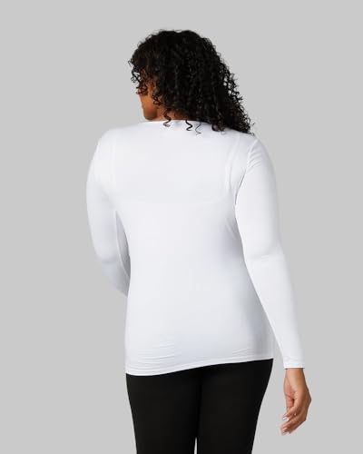 32 Degrees Heat Women’s Lightweight Baselayer Scoop Top – Thermal Long Sleeve Shirt for Cold Weather