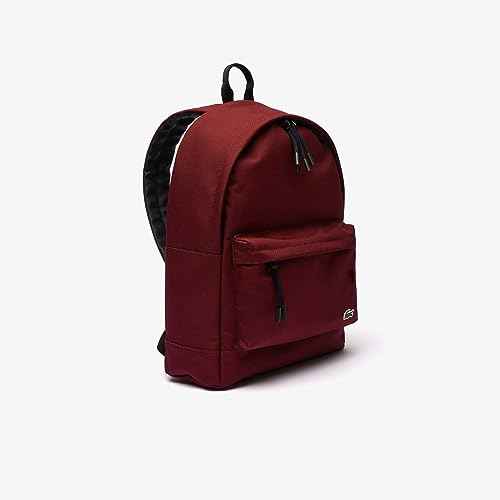 Lacoste Men's Sinpople Monogramme Backpack, Spleen, One Size