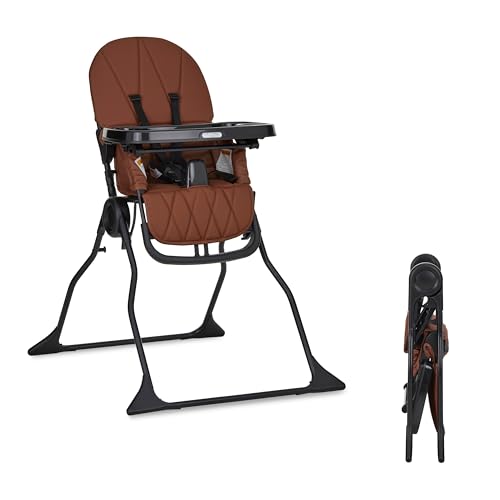 Dream On Me Snack and Stow Highchair | Adjustable Feeding Chair with Removable Tray, Lightweight, Foldable Design, Easy to...