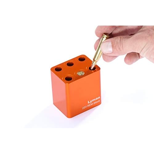 Lyman 7833034 Ammo Checker Multiple Block .223 Rem, Multicolor