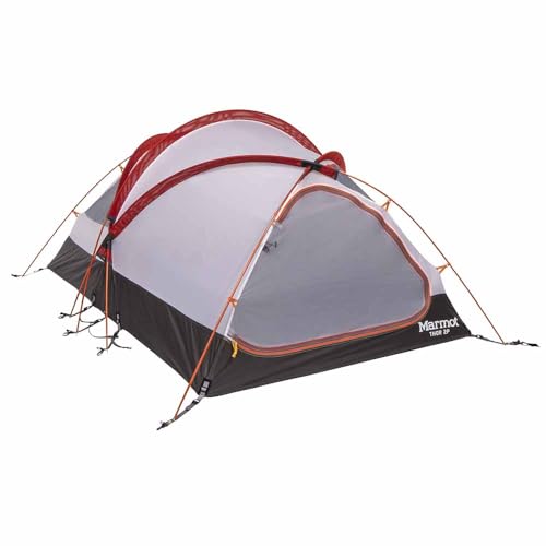 Marmot Thor 2-Person Tent | Easy Set-Up, Water-Resistant, Storm Ready, Blaze, 2 Person