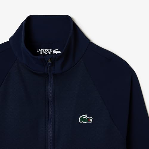 Lacoste Women's Sport Slim Fit Zip-up Golf Layering Jacket