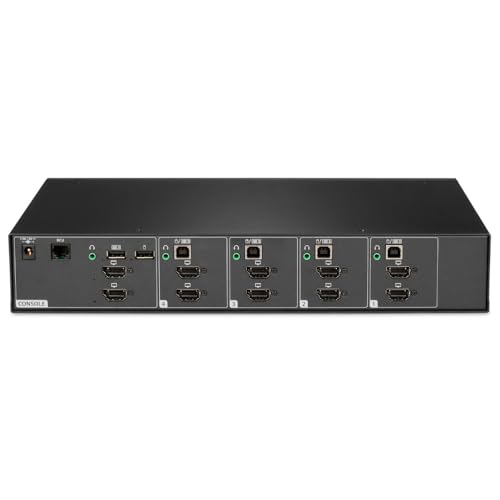 Vertiv Avocent Cybex Sc900 Secure Desktop Kvm Switch, Dual Head Monitor, 4 Port, Universal Display Port, Common Access Card (Cac