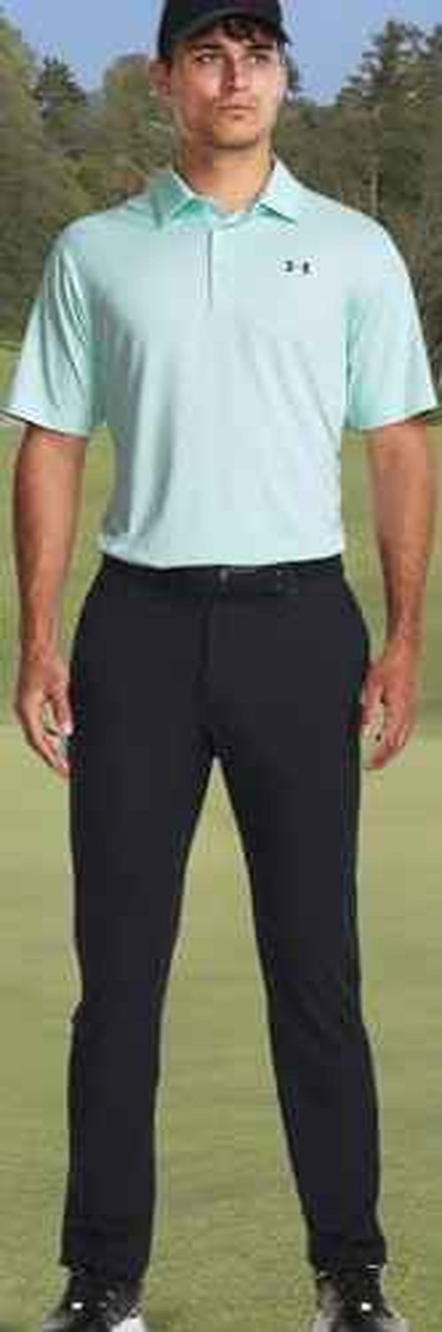 Heather Polo for Men by UnderArmour
